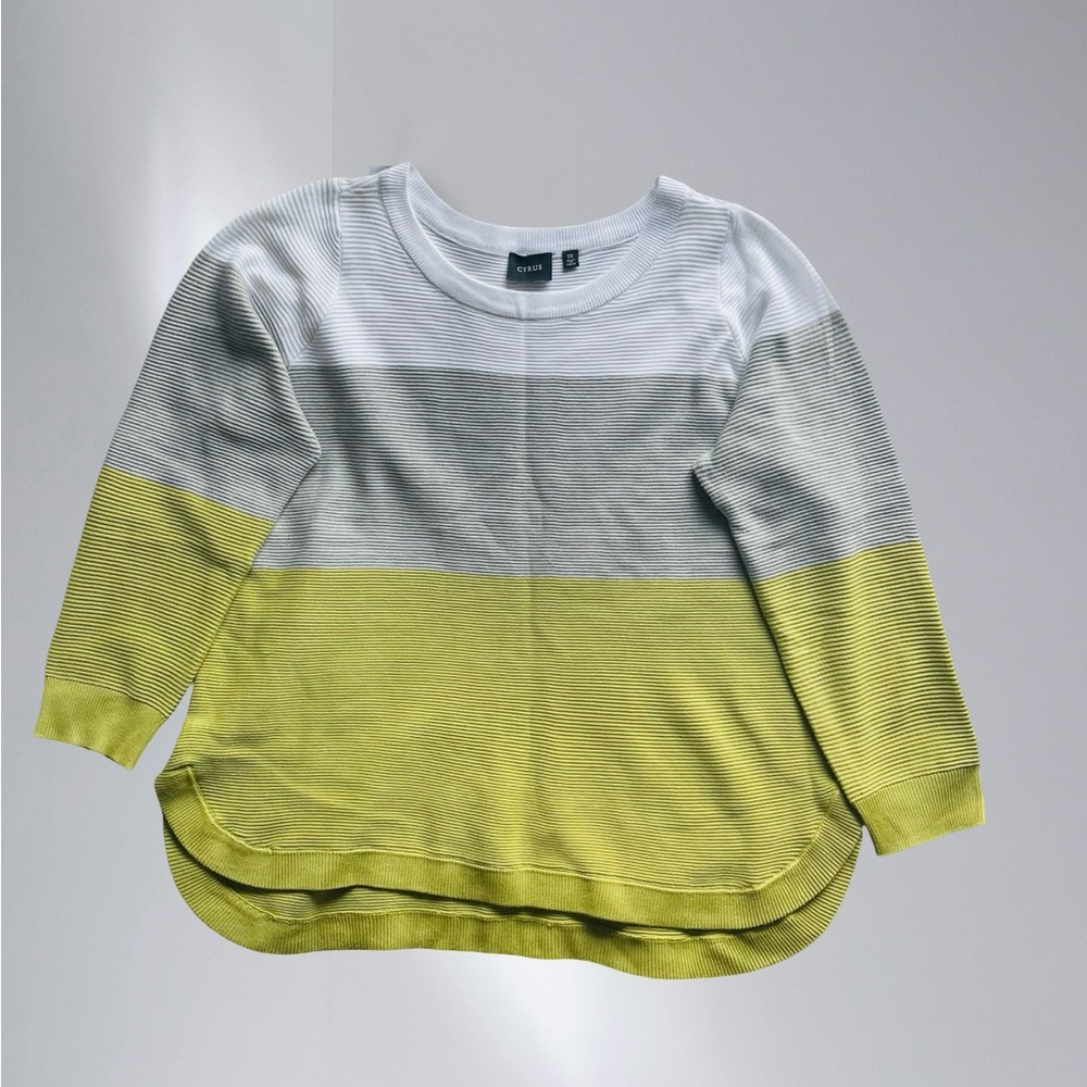 Sweater Knit muilt block color 1X